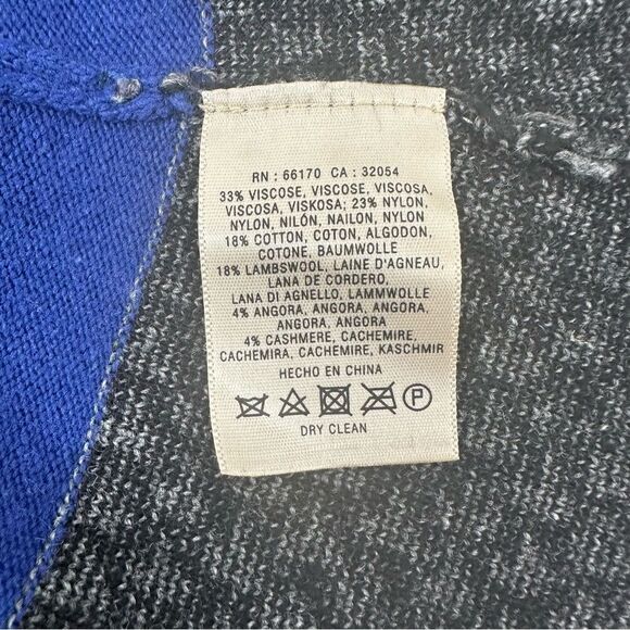 SPARROW Anthropologie Intarsia Boho Multicolor Wool Blend Sweater Dress Sz S - Picture 6 of 6